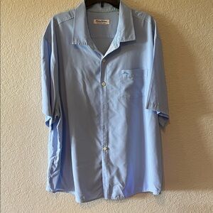 Tommy Bahama Light Blue Casual Button Down Shirt